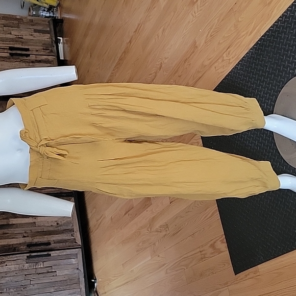 Free People Cotton Harem Pants - Picture 1 of 16